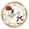 Designart Lovely Glamorous Parfum Glam Wall Clock
